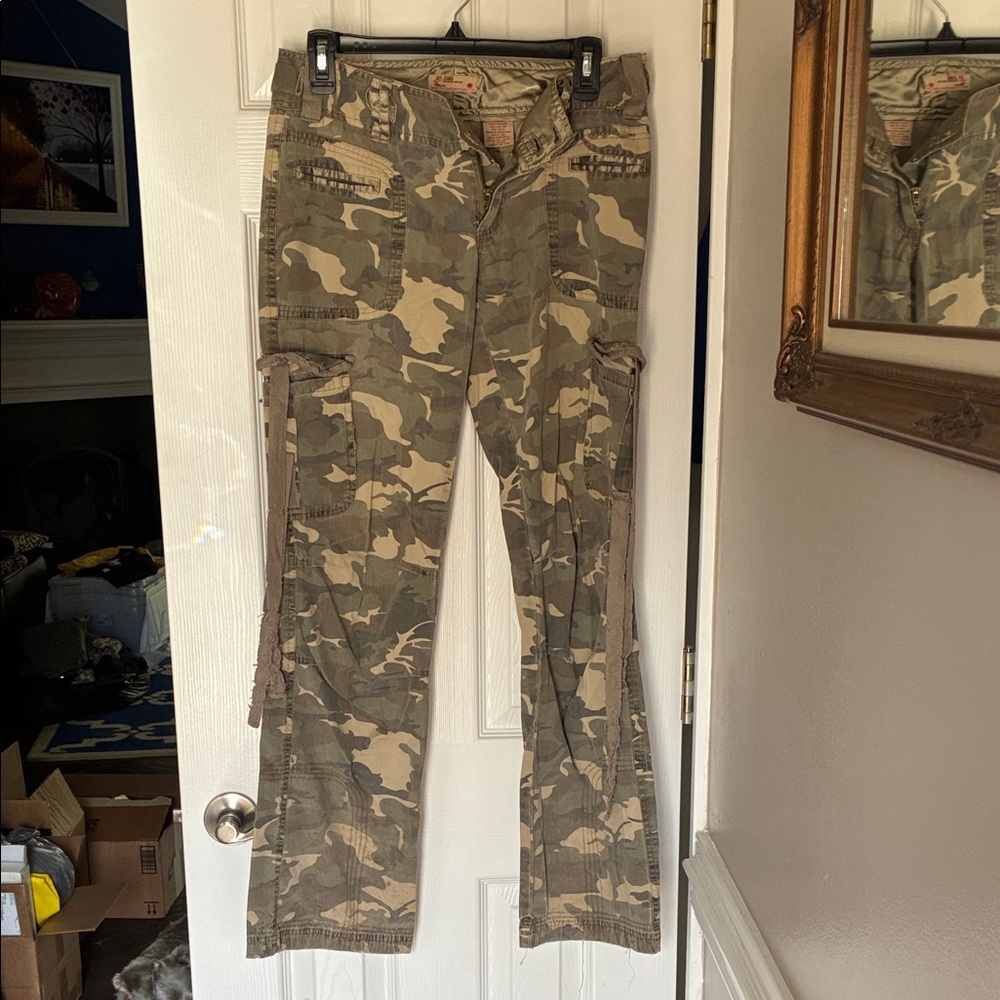Women's Camouflage Boot Cut Jeans
